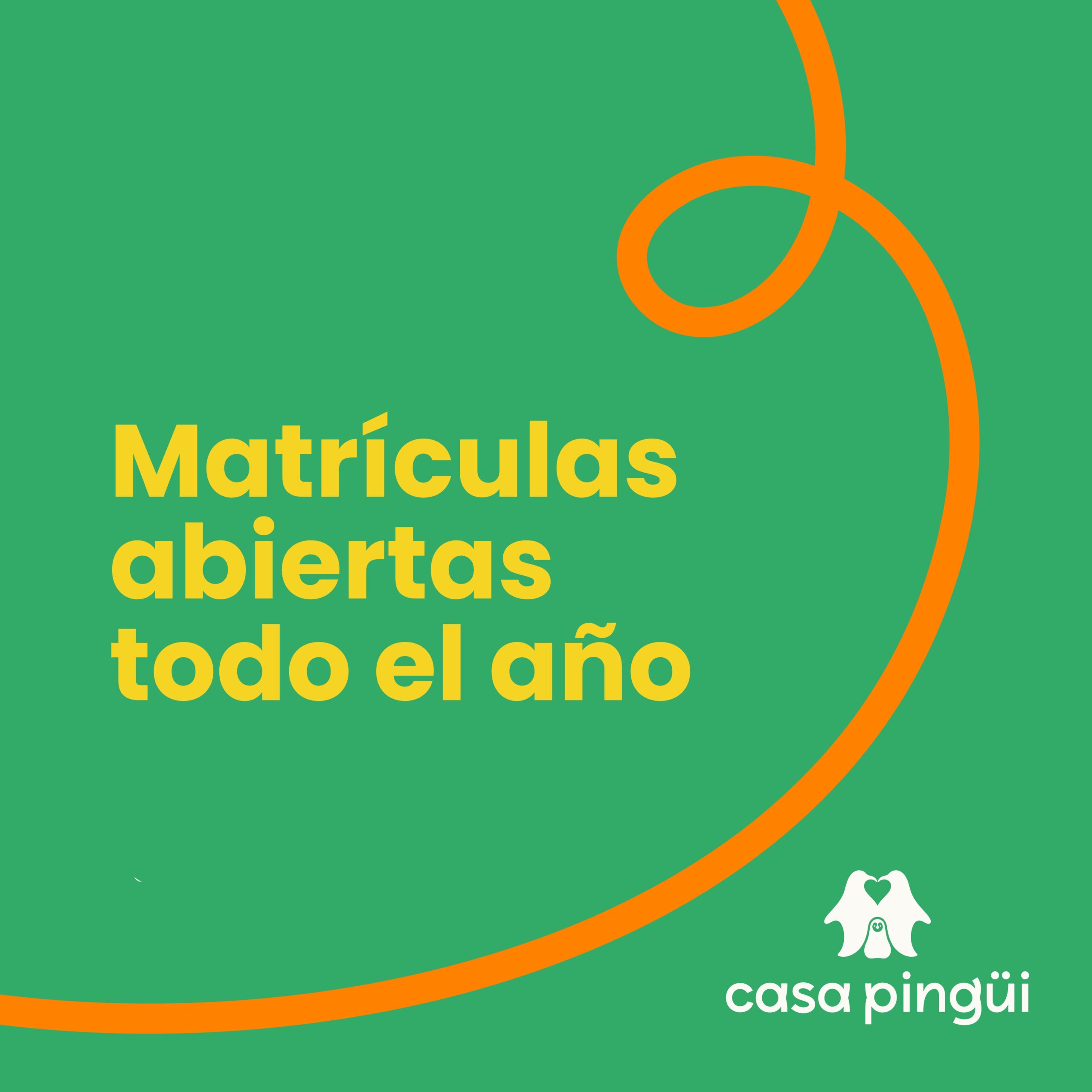 Matriculas abiertas todo el año